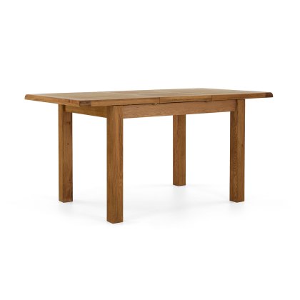 Salisbury Waxed Premium Oak Compact Extending Dining Table Salisbury Waxed Premium Oak Compact Extending Dining Table