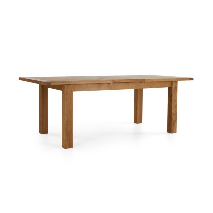 Salisbury Waxed Premium Oak Large Extending Dining Table Salisbury Waxed Premium Oak Large Extending Dining Table