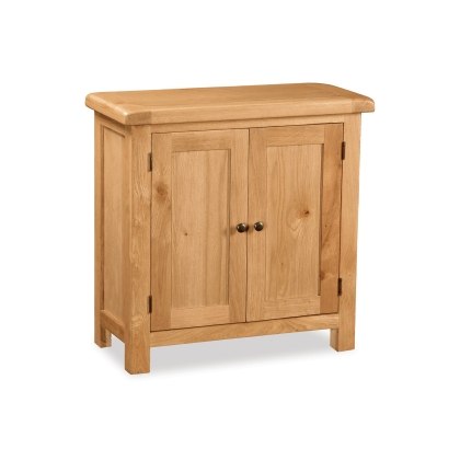 Salisbury Waxed Premium Oak Mini Cupboard Salisbury Waxed Premium Oak Mini Cupboard