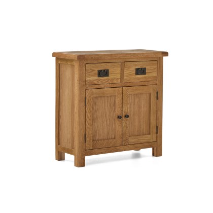 Salisbury Waxed Premium Oak Mini Sideboard Salisbury Waxed Premium Oak Mini Sideboard