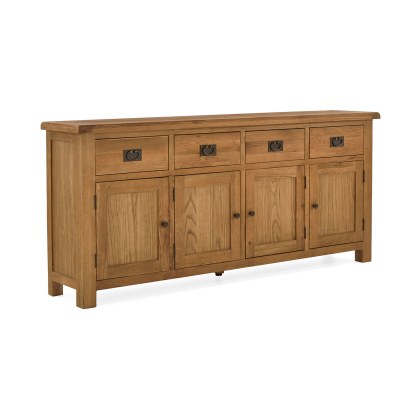 Salisbury Waxed Premium Oak Extra Large Sideboard Salisbury Waxed Premium Oak Extra Large Sideboard