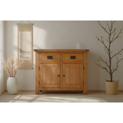 Salisbury Waxed Premium Oak Small Sideboard Salisbury Waxed Premium Oak Small Sideboard