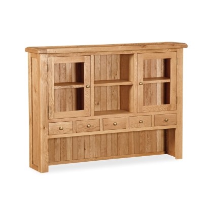Salisbury Waxed Premium Oak Hutch Salisbury Waxed Premium Oak Hutch