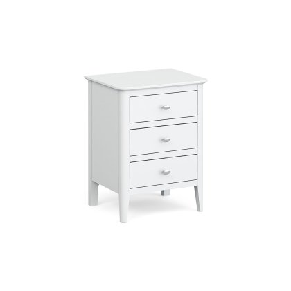 Hampstead Painted White Bedside Table Hampstead Painted White Bedside Table