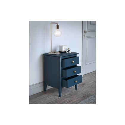 Harrogate Painted Blue Bedside Table Harrogate Painted Blue Bedside Table
