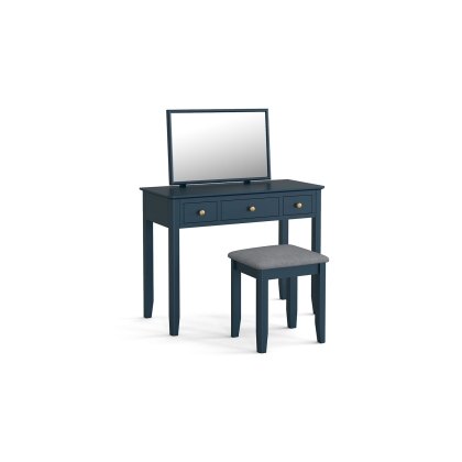 Harrogate Painted Blue Dressing Table Set Harrogate Painted Blue Dressing Table Set