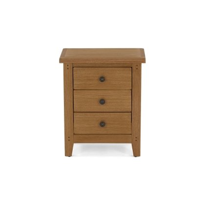 Burford Country Oak Bedside Table Burford Country Oak Bedside Table