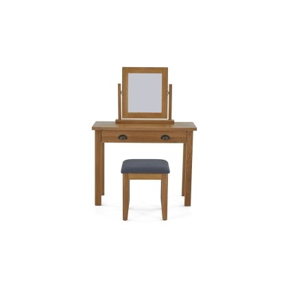 Burford Country Oak Dressing Table Set Burford Country Oak Dressing Table Set