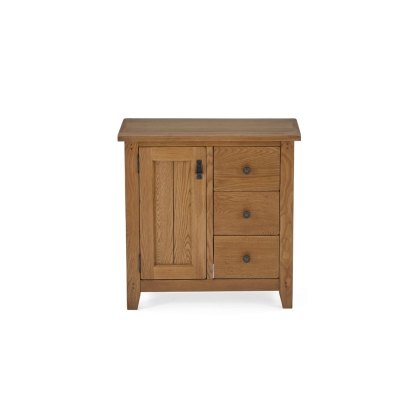 Burford Country Oak Mini Sideboard Burford Country Oak Mini Sideboard