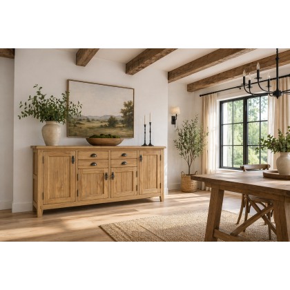 Burford Country Oak Extra Large Sideboard Burford Country Oak Extra Large Sideboard