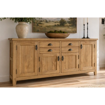 Burford Country Oak Extra Large Sideboard Burford Country Oak Extra Large Sideboard