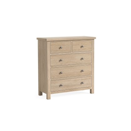 Modern Country Oak 2 Over 3 Chest of Drawers Modern Country Oak 2 Over 3 Chest of Drawers