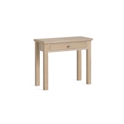 Modern Country Oak Single Drawer Dressing Table Desk Modern Country Oak Single Drawer Dressing Table Desk