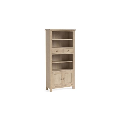 Modern Country Oak Display Unit Modern Country Oak Display Unit