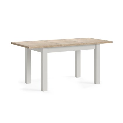 Modern Country Painted Oak Stone Grey Extending Dining Table Modern Country Painted Oak Stone Grey Extending Dining Table