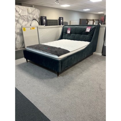 Ex-Display Redruth - Ralph 4'6 Fabric Bedframe | Malta Slate Ex-Display Redruth - Ralph 4'6 Fabric Bedframe | Malta Slate
