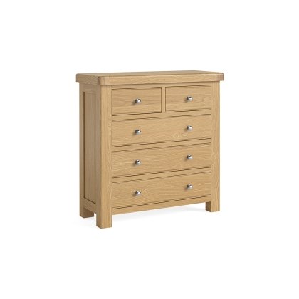 Normandy Chunky Country Oak 2 Over 3 Chest of Drawers Normandy Chunky Country Oak 2 Over 3 Chest of Drawers