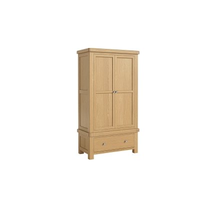 Normandy Chunky Country Oak Gents Wardrobe Normandy Chunky Country Oak Gents Wardrobe