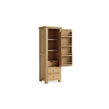 Normandy Chunky Country Oak Single Larder Unit Normandy Chunky Country Oak Single Larder Unit