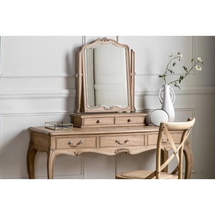 Gallery Direct Chic Weathered Dressing Table Mirror Gallery Direct Chic Weathered Dressing Table Mirror