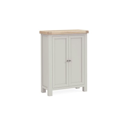Salcombe Painted Oak Stone Grey Shoe Storage Cabinet Salcombe Painted Oak Stone Grey Shoe Storage Cabinet