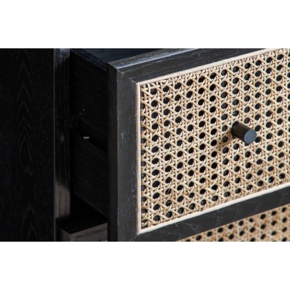 Gallery Direct Skylar Rattan 3 Drawer Chest of Drawers Gallery Direct Skylar Rattan 3 Drawer Chest of Drawers