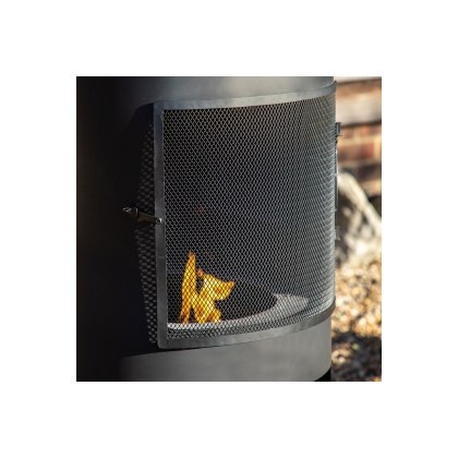 Gallery Direct Firenze Outdoor Chiminea with Pizza Shelf Gallery Direct Firenze Outdoor Chiminea with Pizza Shelf