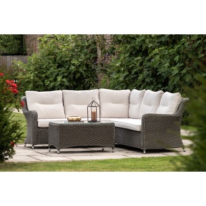 Gallery Direct Windsor Wicker Corner Lounge Set Gallery Direct Windsor Wicker Corner Lounge Set