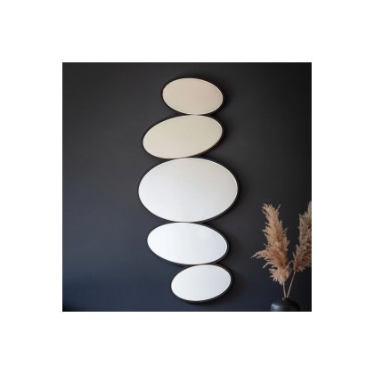 Gallery Direct Anderson Pebble Stack Mirror 540x1180mm Gallery Direct Anderson Pebble Stack Mirror 540x1180mm