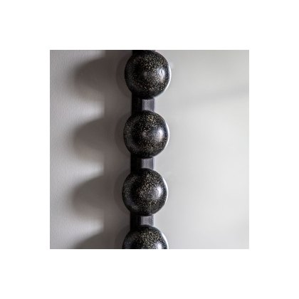 Gallery Direct Ceretti Mirror Black 600 x 50 x 900mm Gallery Direct Ceretti Mirror Black 600 x 50 x 900mm