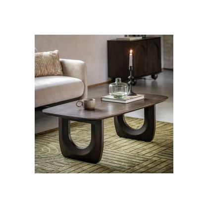 Gallery Direct Arc Walnut Mango Wood Arc Coffee Table Gallery Direct Arc Walnut Mango Wood Arc Coffee Table