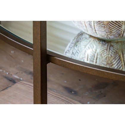 Gallery Direct Hudson Bronze Console Table Gallery Direct Hudson Bronze Console Table