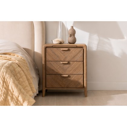 Atauro Reclaimed Wood Small Bedside Table Atauro Reclaimed Wood Small Bedside Table