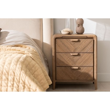 Atauro Reclaimed Wood Large Bedside Table Atauro Reclaimed Wood Large Bedside Table