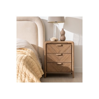 Atauro Reclaimed Wood Large Bedside Table Atauro Reclaimed Wood Large Bedside Table