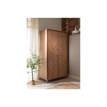 Atauro Reclaimed Wood Double Wardrobe Atauro Reclaimed Wood Double Wardrobe