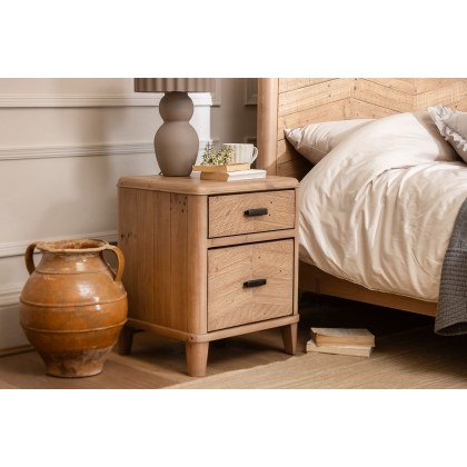 Jude Reclaimed Wood Bedside Table Jude Reclaimed Wood Bedside Table