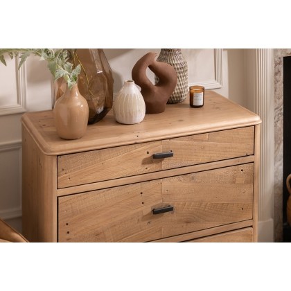 Jude Reclaimed Wood 3 Drawer Chest Of Drawers Jude Reclaimed Wood 3 Drawer Chest Of Drawers