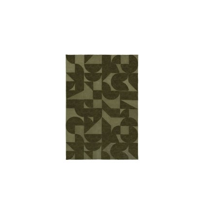 Gallery Direct Cortland Block Rug Olive Gallery Direct Cortland Block Rug Olive