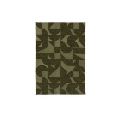 Gallery Direct Cortland Block Rug Olive Gallery Direct Cortland Block Rug Olive
