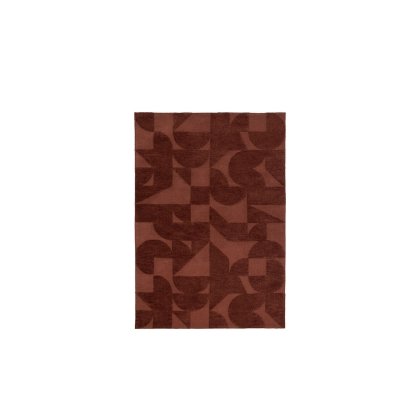 Gallery Direct Cortland Block Rug Nutmeg Gallery Direct Cortland Block Rug Nutmeg
