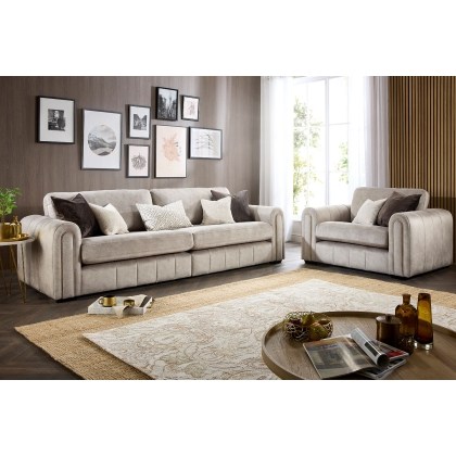 Glamour Plush Grand 5 Seater Sofa Glamour Plush Grand 5 Seater Sofa