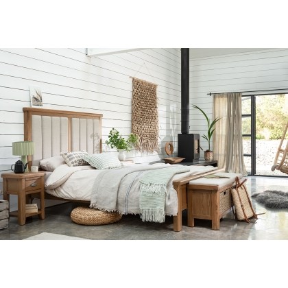 Tewkesbury Smoked Oak Bed Frame Tewkesbury Smoked Oak Bed Frame