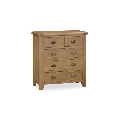Tewkesbury Smoked Oak 5 Drawer Chest of Drawers Tewkesbury Smoked Oak 5 Drawer Chest of Drawers