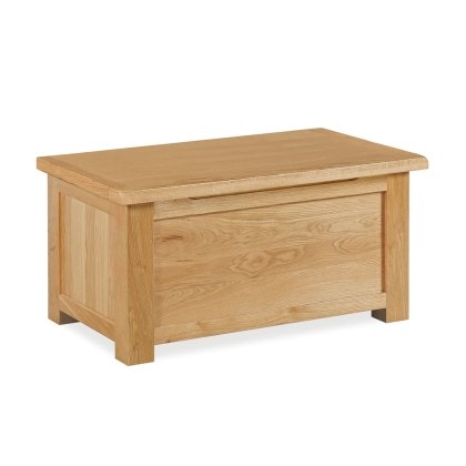 Salisbury Lite Oak Blanket Box Salisbury Lite Oak Blanket Box