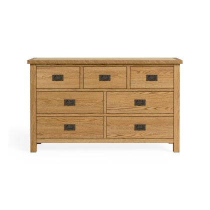 Salisbury Lite Oak 3 Over 4 Chest of Drawers Salisbury Lite Oak 3 Over 4 Chest of Drawers