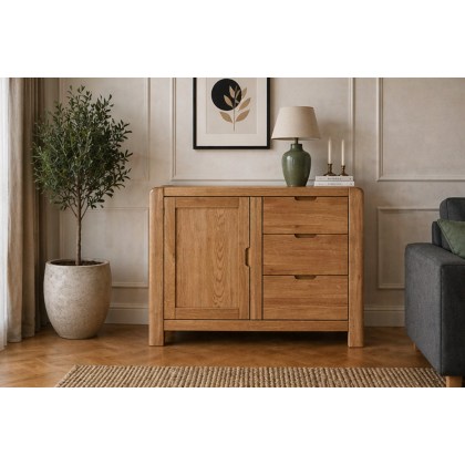 Bergen Oak Small Sideboard Bergen Oak Small Sideboard