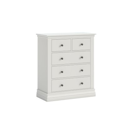 Bordeaux Painted Cotton 2 Over 3 Chest Of Drawers Bordeaux Painted Cotton 2 Over 3 Chest Of Drawers
