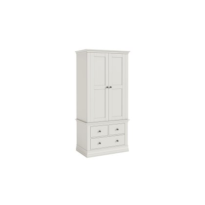 Bordeaux Painted Cotton Gents Wardrobe Bordeaux Painted Cotton Gents Wardrobe