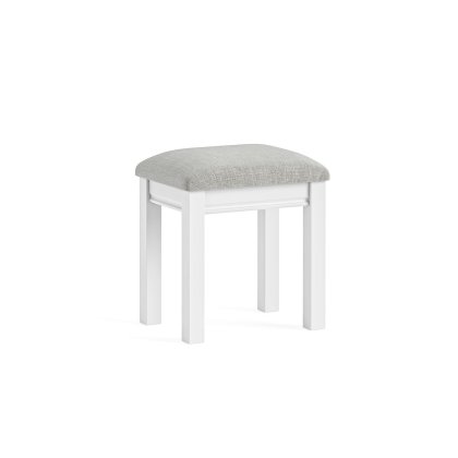 Bordeaux Painted White Dressing Table Stool Bordeaux Painted White Dressing Table Stool